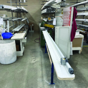 Produktion av PVC-fönster med Pedantes digitala längdstopp i USA
